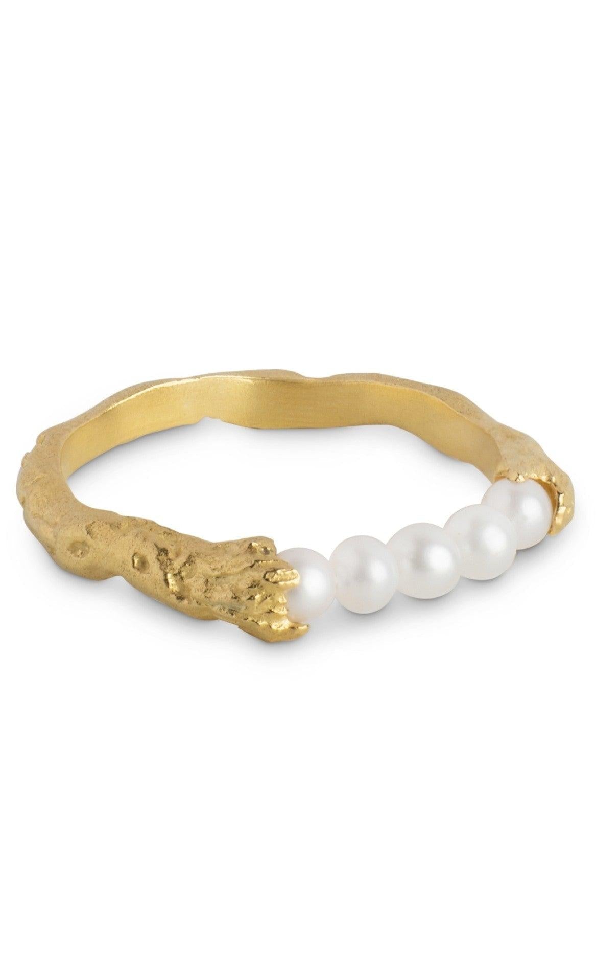 ENAMEL Copenhagen Ring - Ailana - Gold Colour