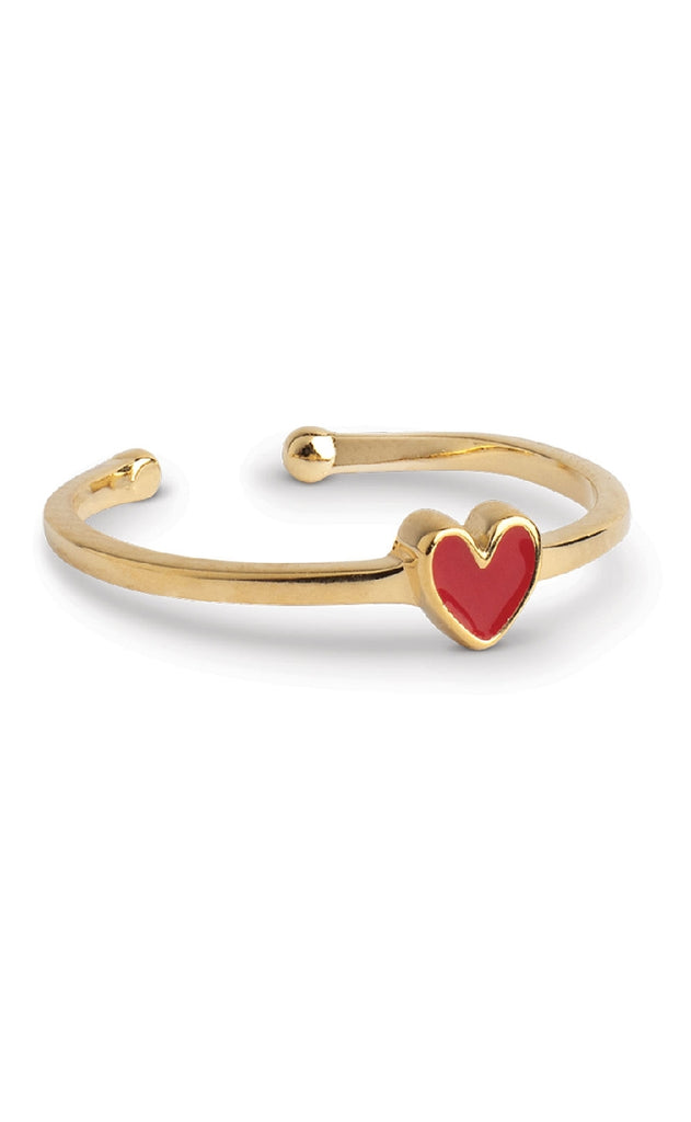 ENAMEL Copenhagen Ring - Amore - Red
