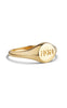 ENAMEL Copenhagen Ring - Mom Signet - Gold Colour