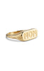 ENAMEL Copenhagen Ring - Mom Statement - Gold Colour