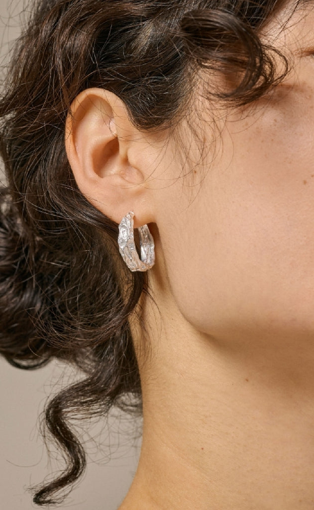 Enamel Copenhagen Øreringe - Nela Big - Silver Colour