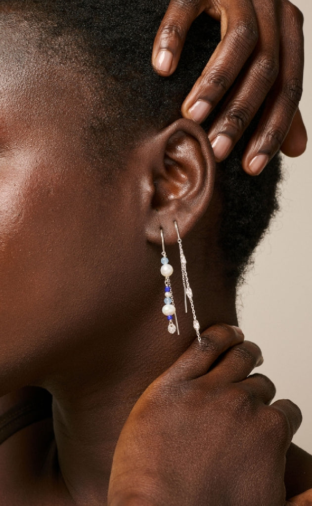 Enamel Copenhagen Øreringe - Sofia - Marine Silver