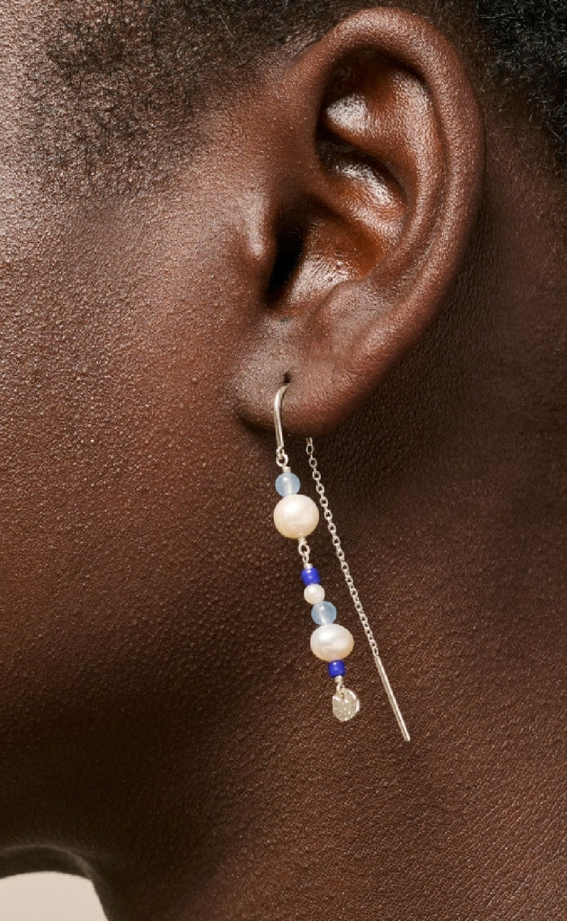 Enamel Copenhagen Øreringe - Sofia - Marine Silver