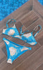 Unica Copenhagen Bikini Top - Laura - Blue Gold