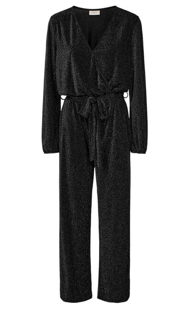 FreeQuent Jumpsuit - Glitto - Black W. Silver