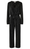 Freequent Jumpsuit - Glitto - Black W. Silver