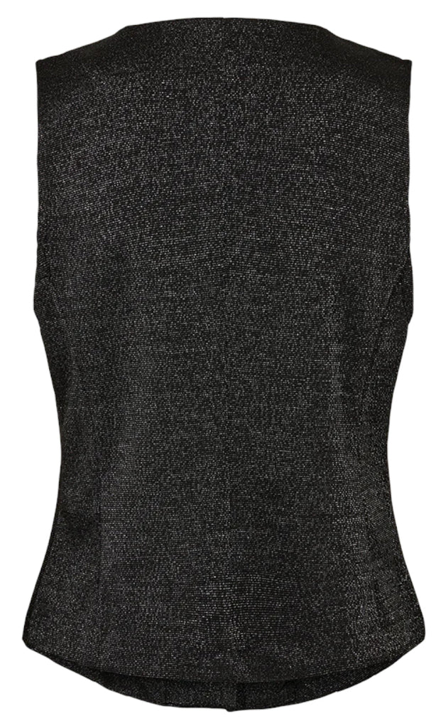 Freequent Vest - Nannilux - Black w. Silver