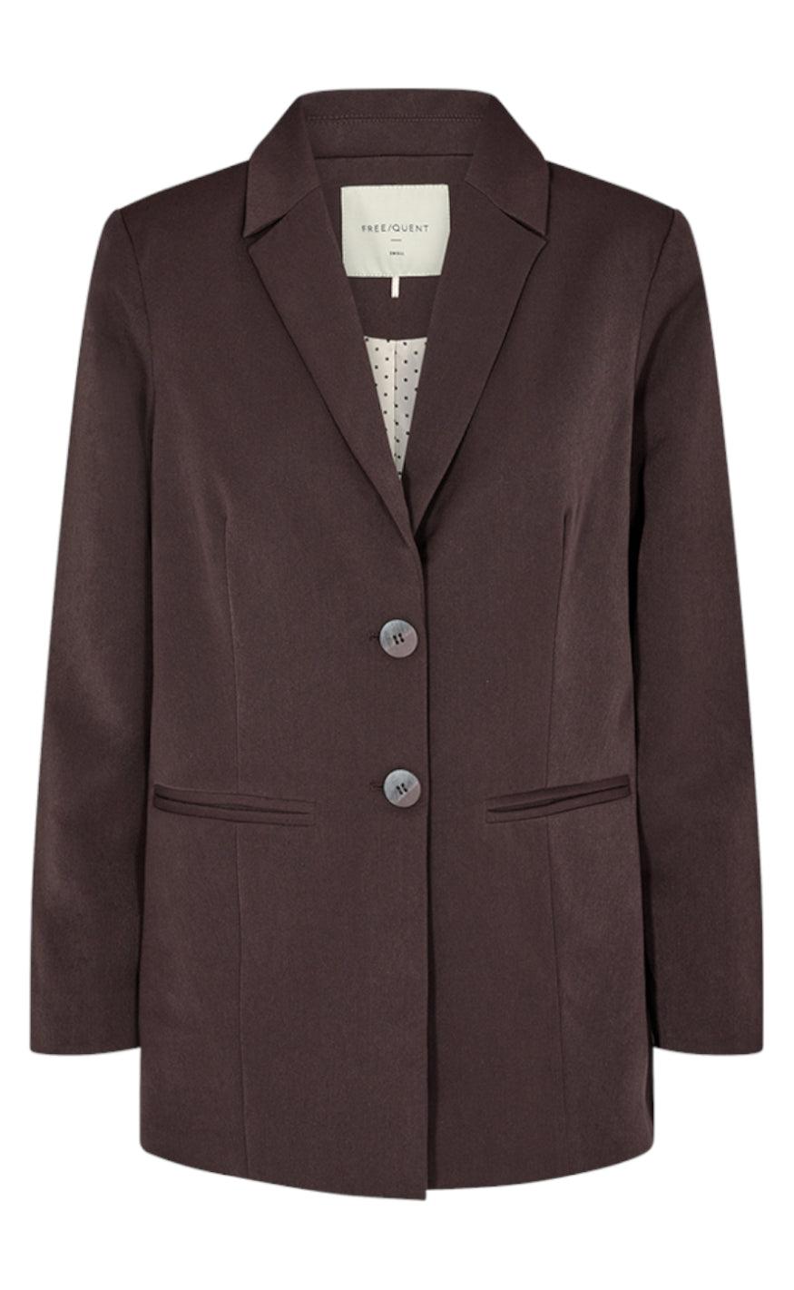 Freequent Blazer - Kitty - Coffee Bean
