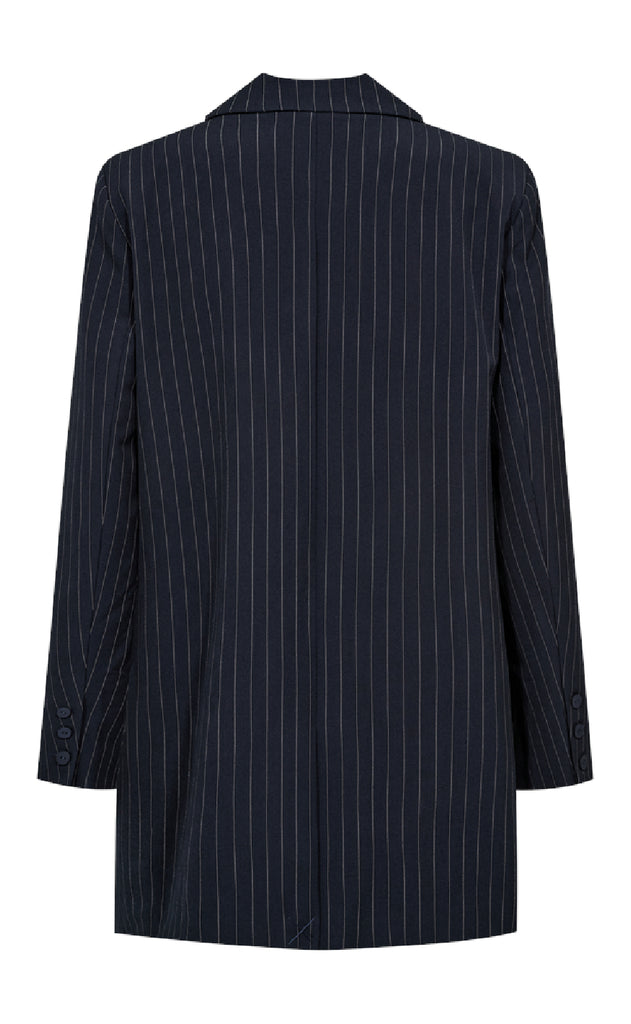 Freequent Blazer - Mynte - Salute w. Star Off-white