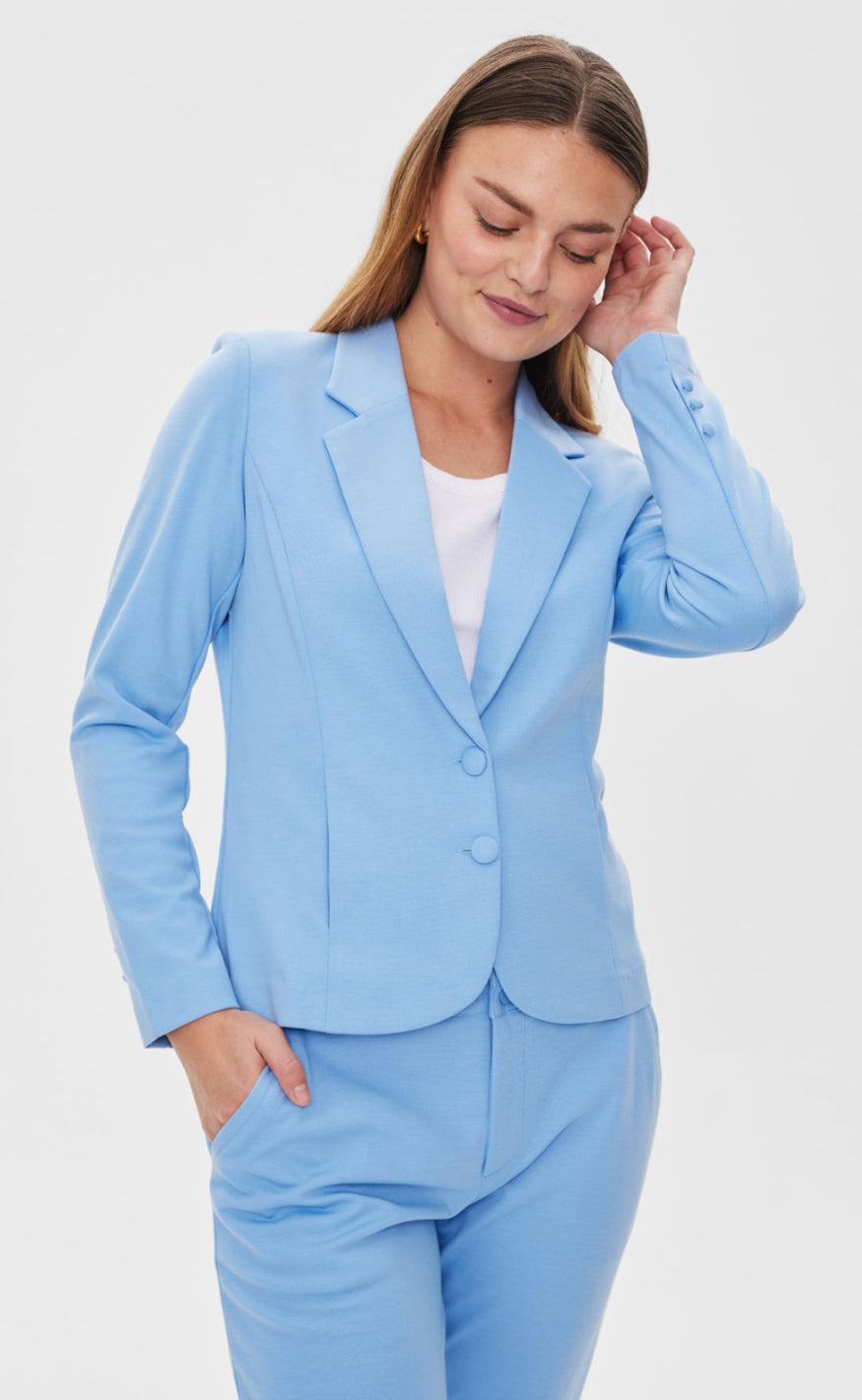 Freequent Blazer - Nanni - Della Robbia Blue