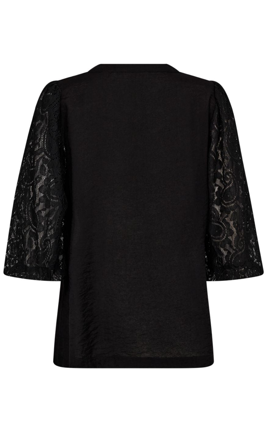 Freequent Bluse - Aby - Black