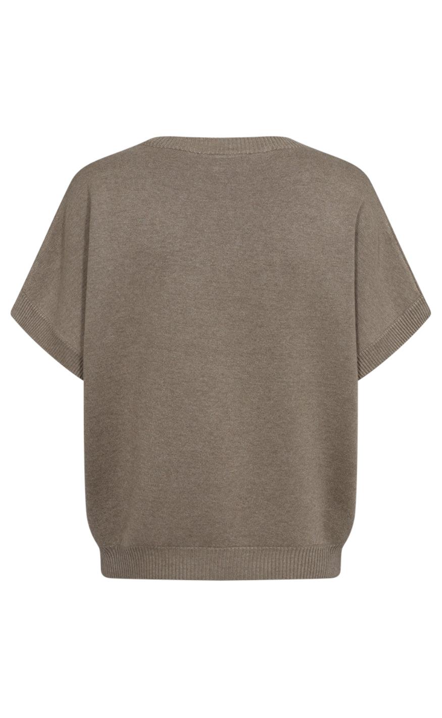 Freequent Bluse - Ani - Desert Taupe/Melange