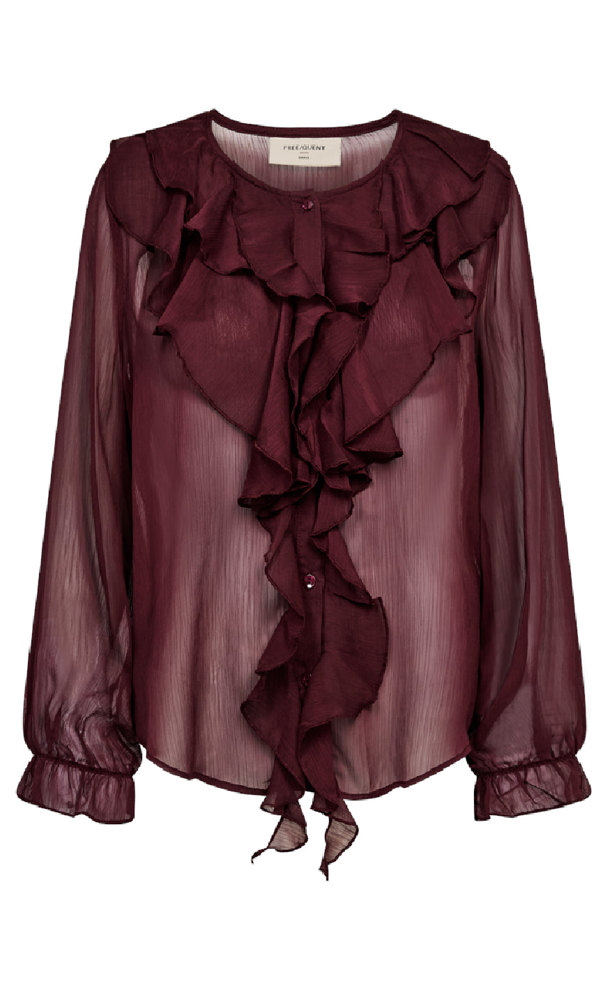 Freequent Bluse - Ditte - Port Royale