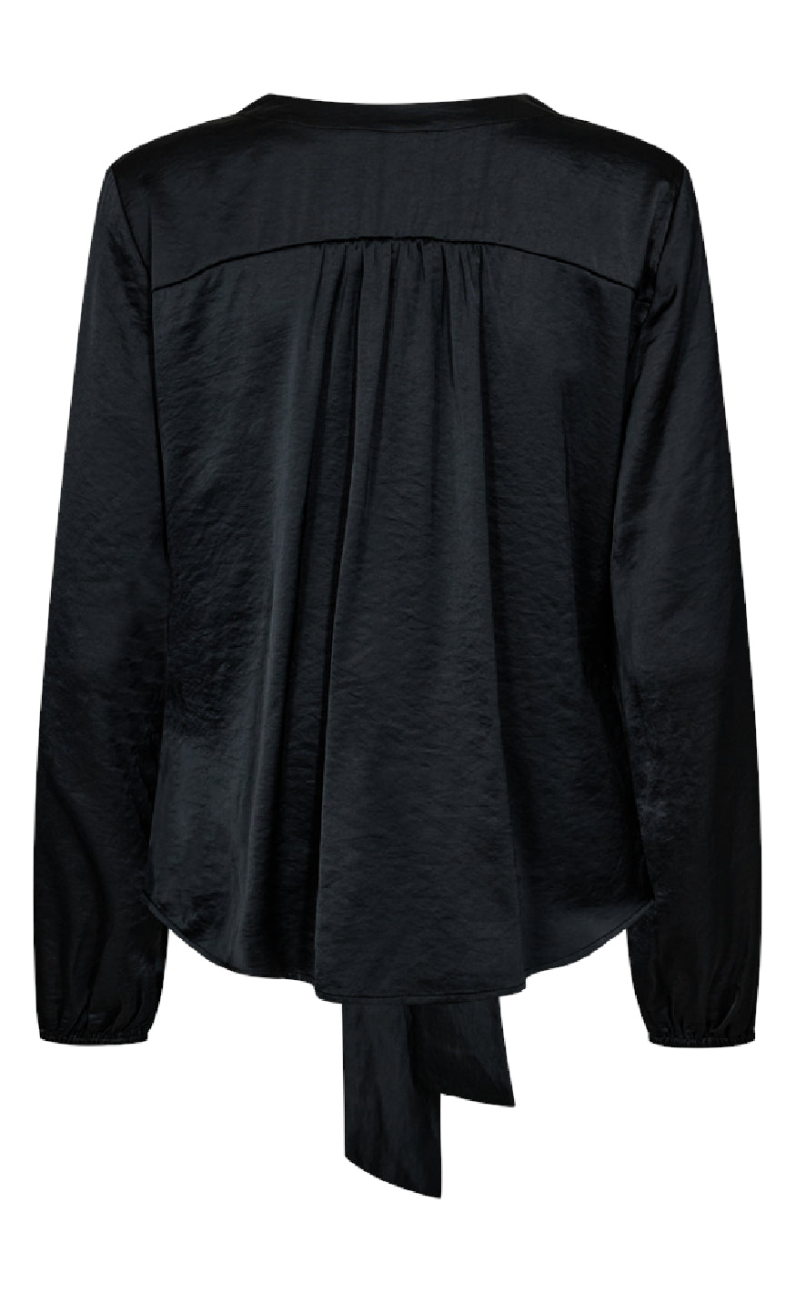 Freequent Bluse - Dove - Black
