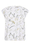 Freequent Bluse - Laluna - Brilliant White w. Golden Haze
