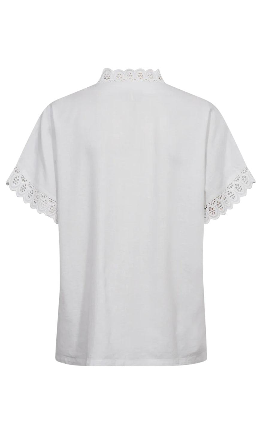 Freequent Bluse - Larry - Brilliant White