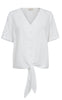 Freequent Bluse - Lava 204238 - Brilliant White