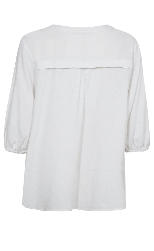 Freequent Bluse - Lava 204290 - Brilliant White