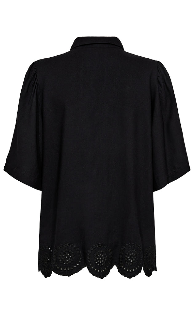 Freequent Bluse - Linus - Black