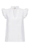 Freequent Bluse - Lisa - Brilliant White