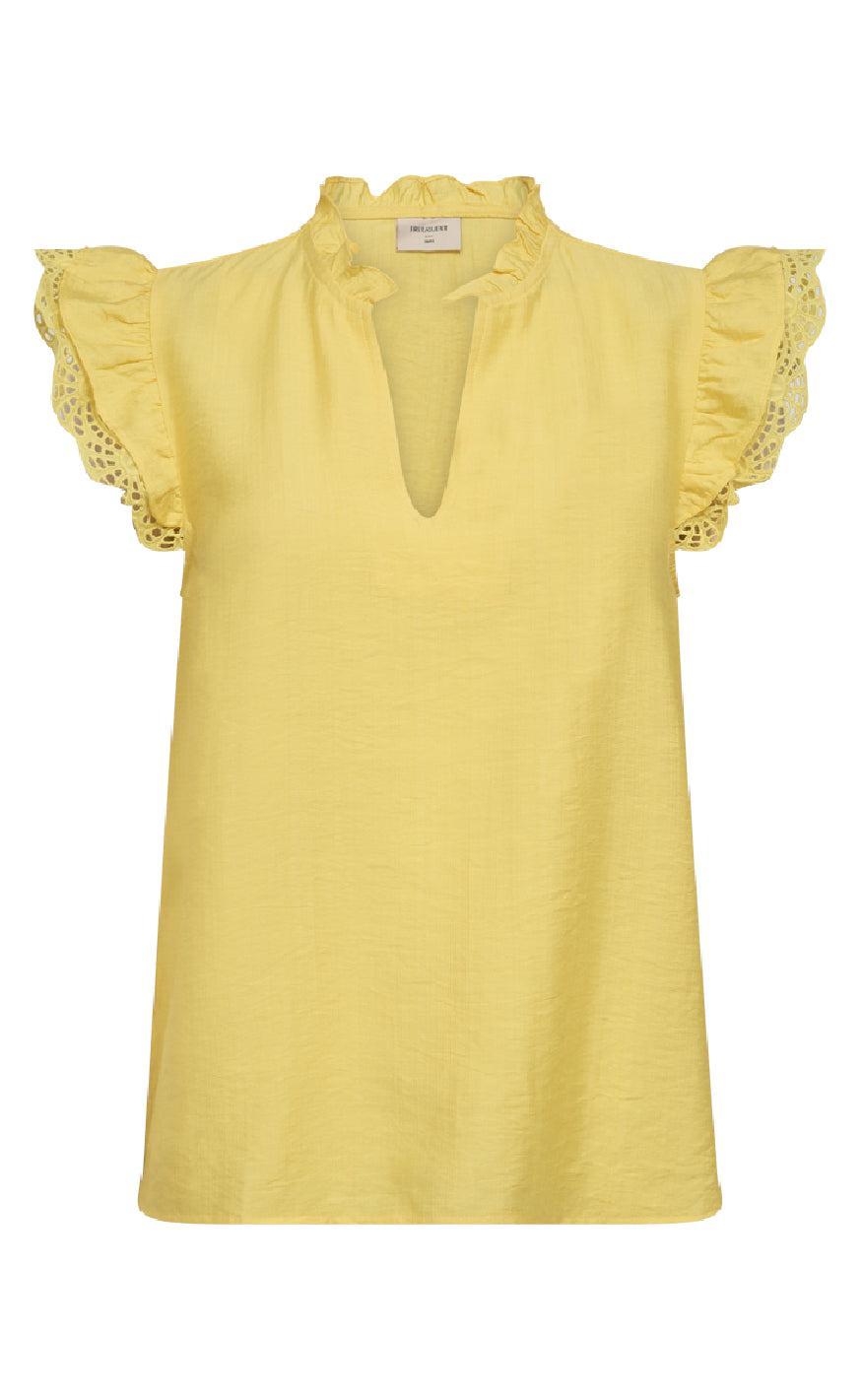 Freequent Bluse - Lisa - Goldfinch