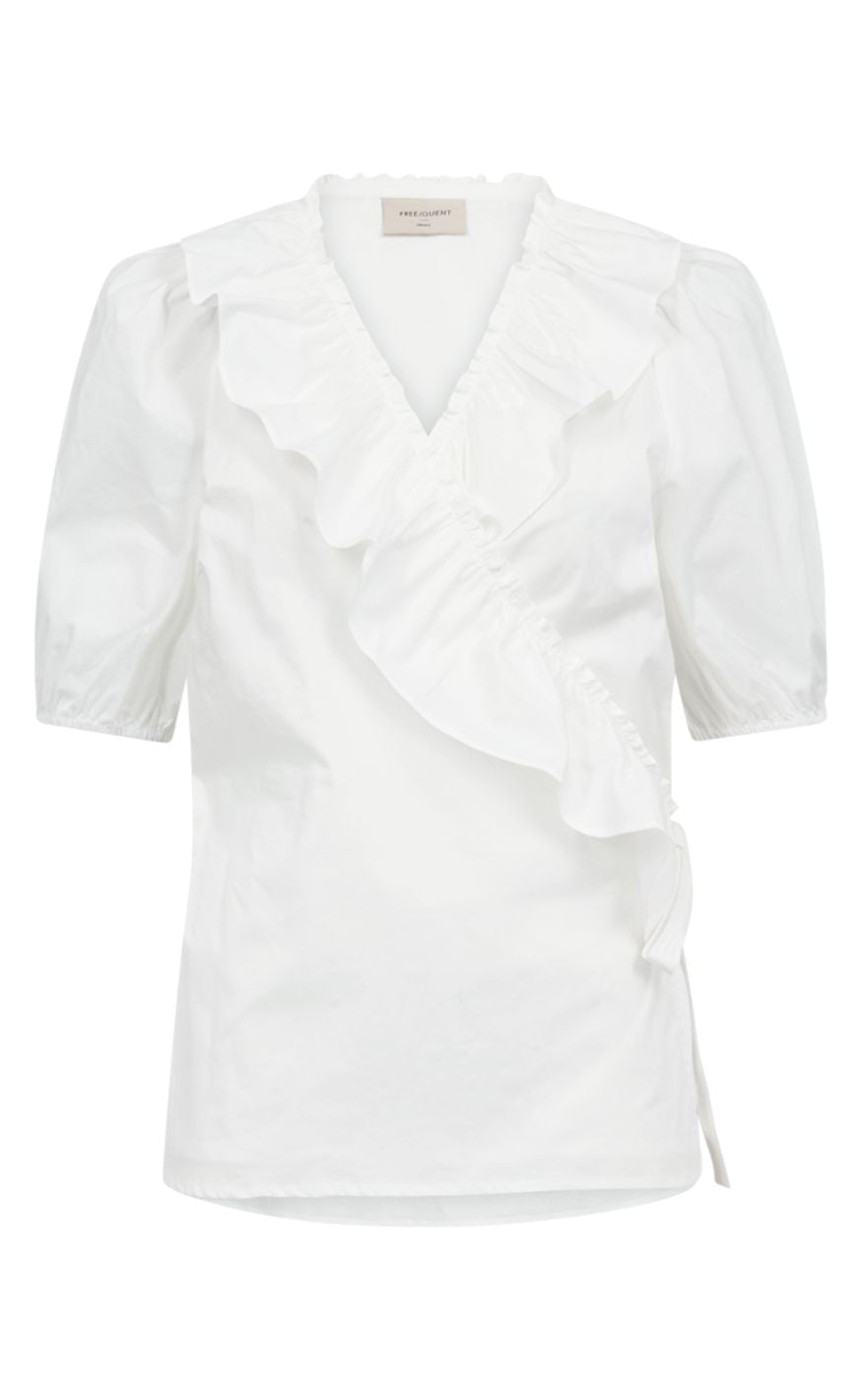 Freequent Bluse - Malay - Star Off-white