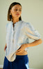 Freequent Bluse - Nollie - Brilliant White w. Deep Ultrama