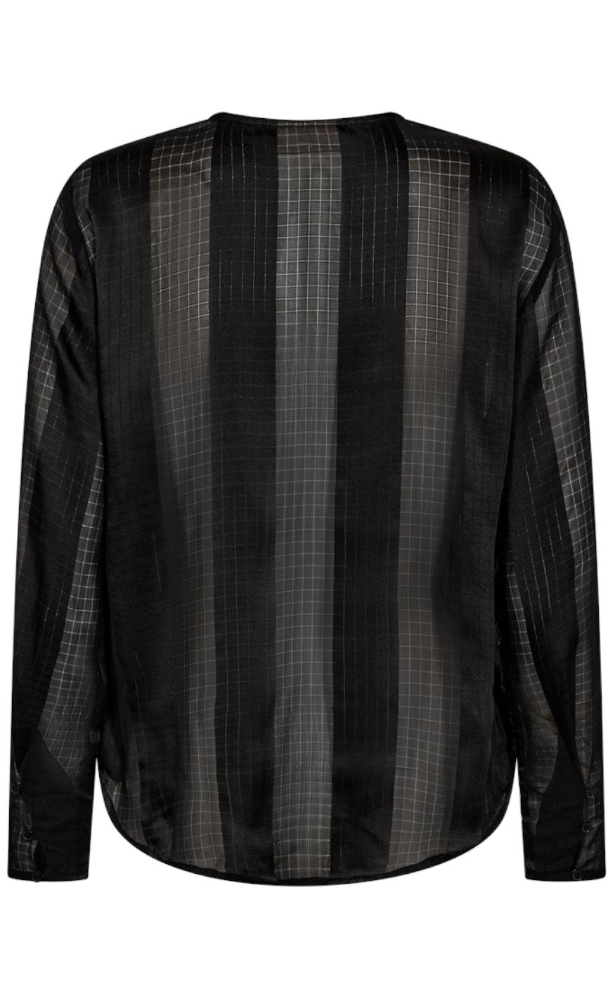 Freequent Bluse - Straba - Black