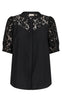 Freequent Bluse - Vialipa - Black