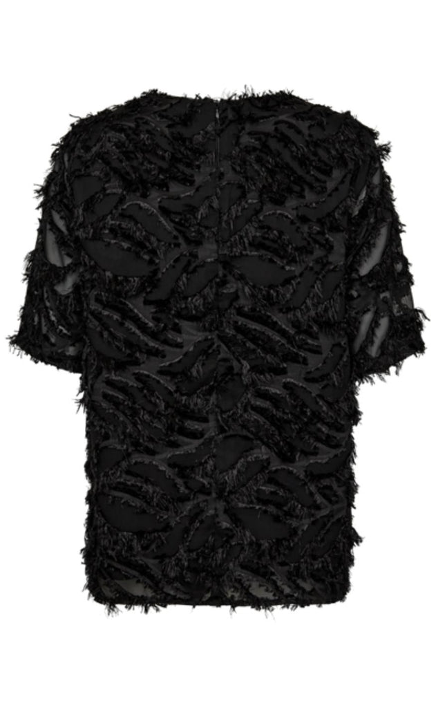 Freequent Bluse - Villa - Black