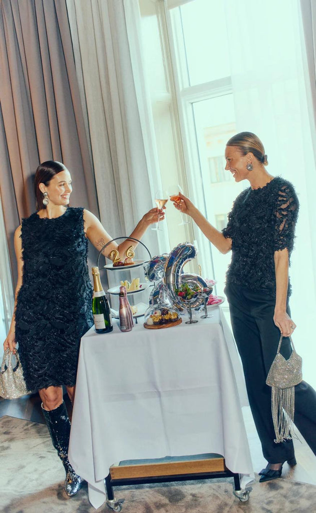 Freequent Bluse - Villa - Black