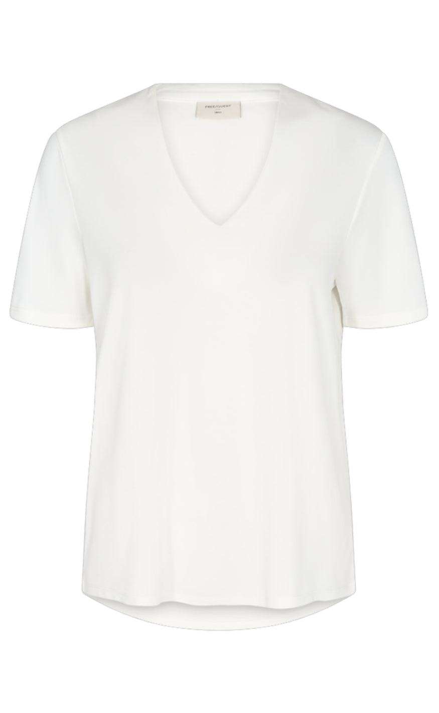 Freequent Bluse - Yr - Off White
