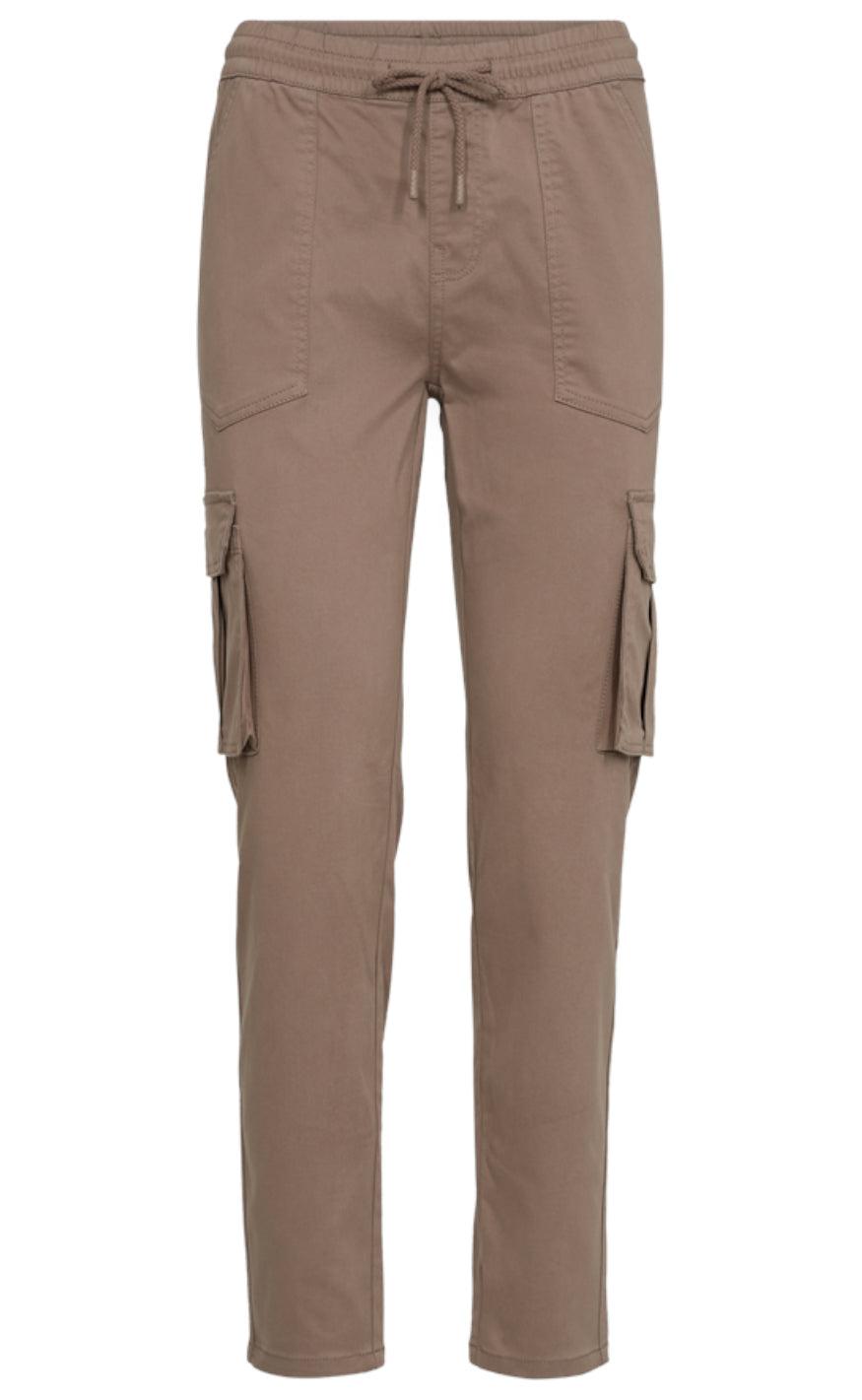 Freequent Bukser - Carolyne - Taupe Gray