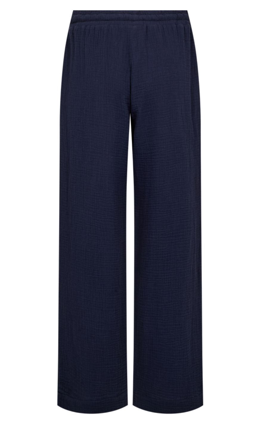Freequent Bukser - Esmingo - Navy Blazer