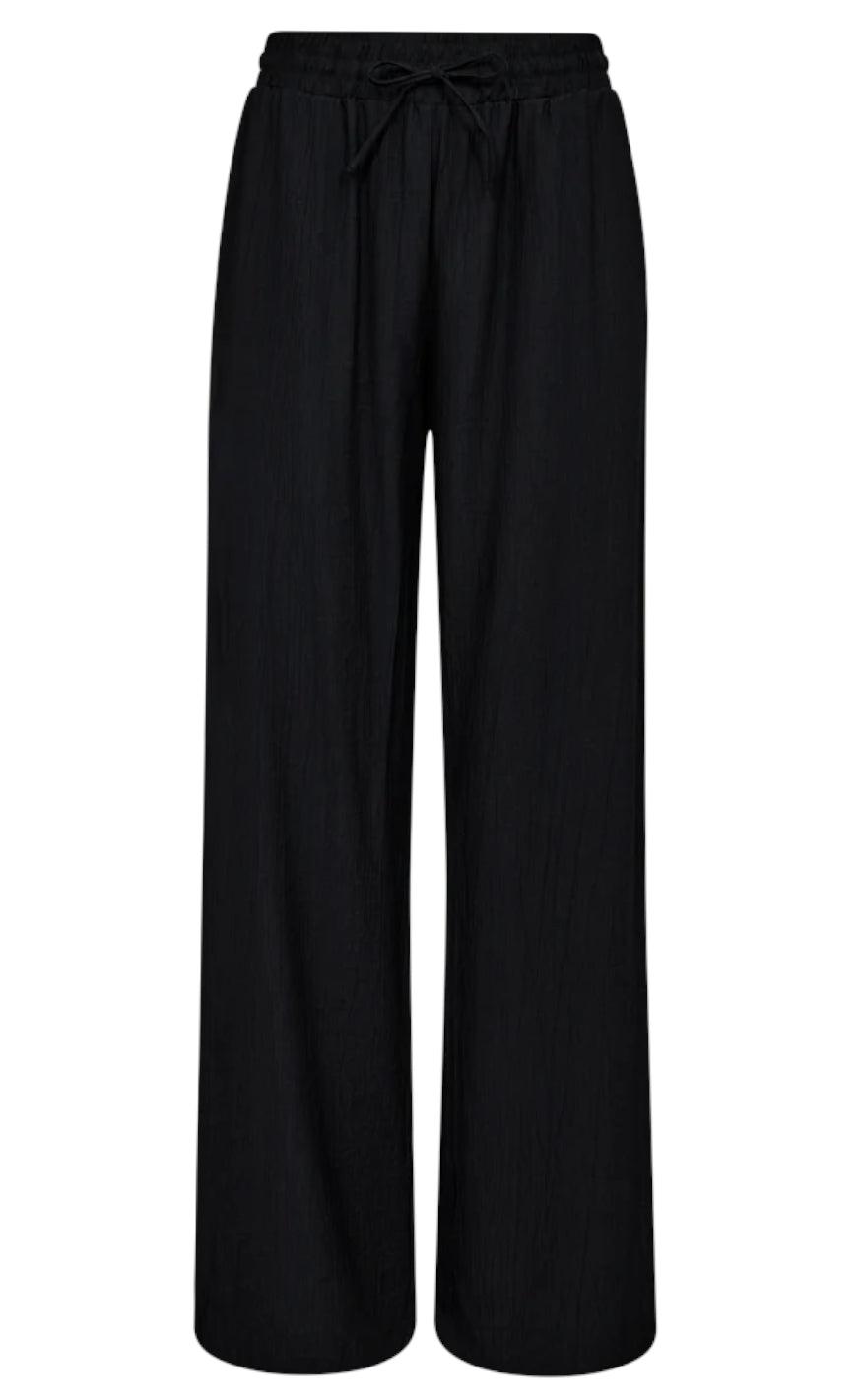 Freequent Bukser - Laguna - Black