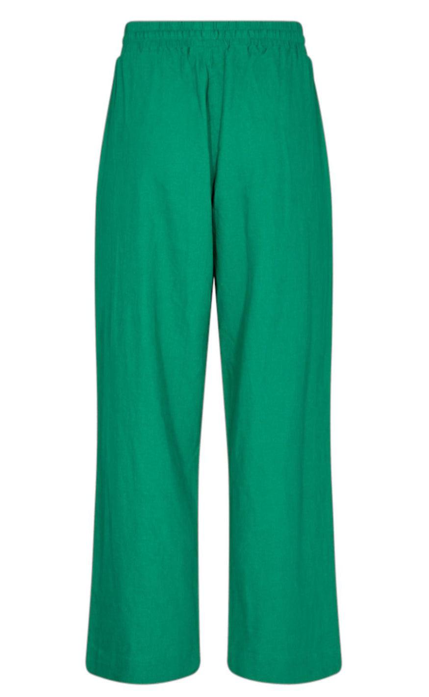 Freequent Bukser - Lava Ankle - Pepper Green