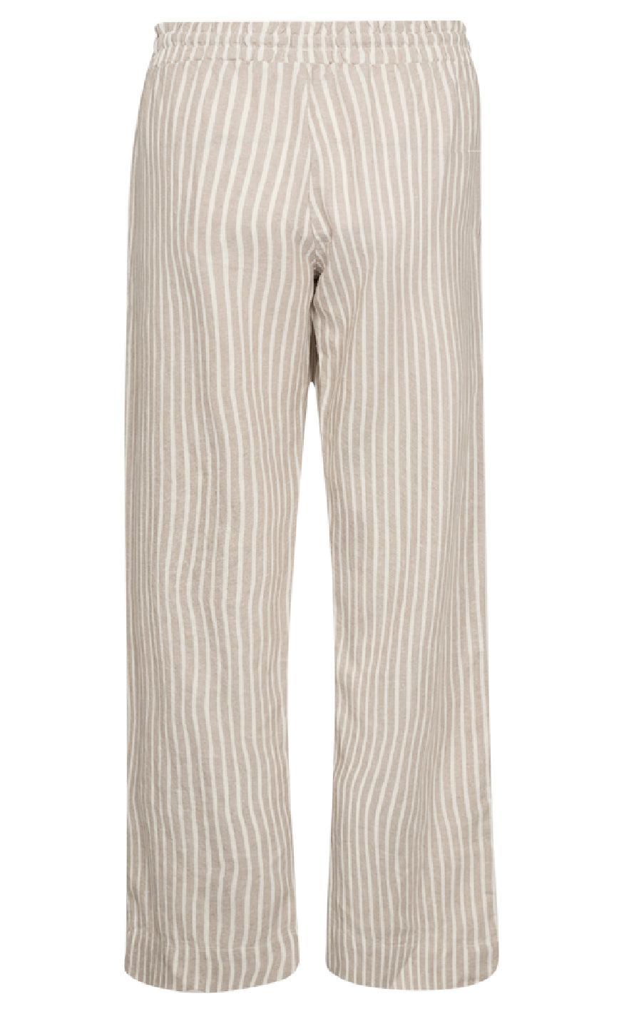 Freequent Bukser - Lava - Simply Taupe w. Off-white