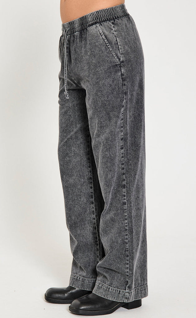 Freequent Bukser - Lisea - Vintage Grey Denim