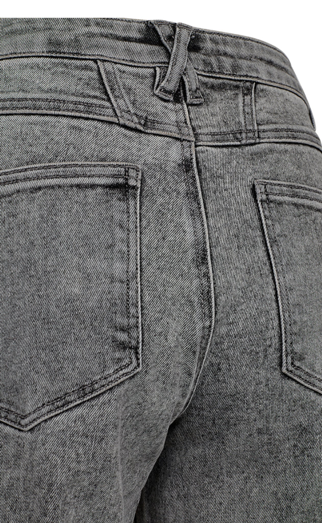 Freequent Bukser - Milly - Light Grey Denim