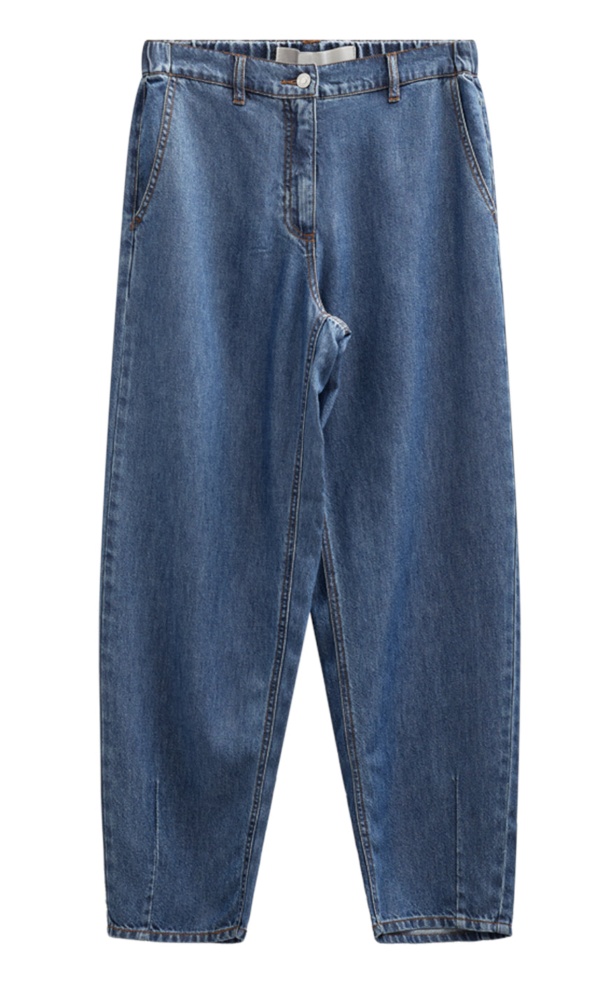 Freequent Bukser - Milo - Medium Blue Denim