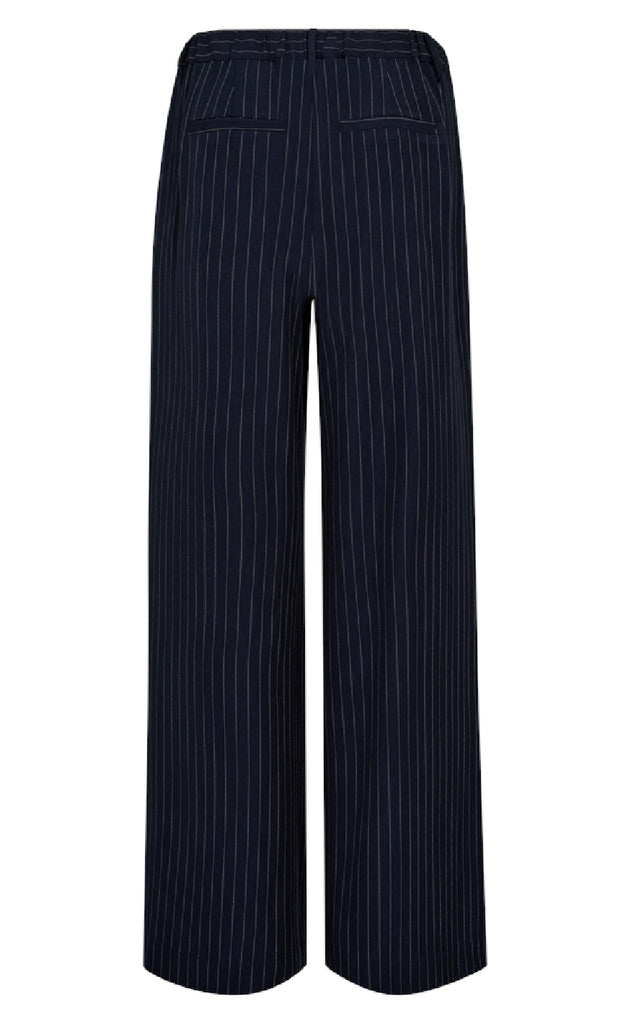 Freequent Bukser - Mynte - Salute w. Star Off-white