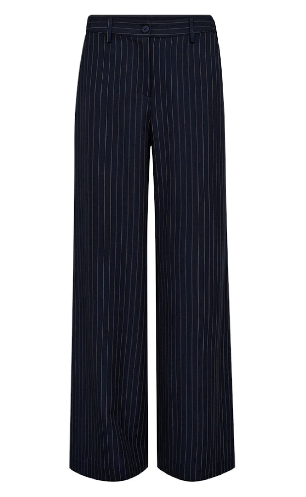 Freequent Bukser - Mynte - Salute w. Star Off-white