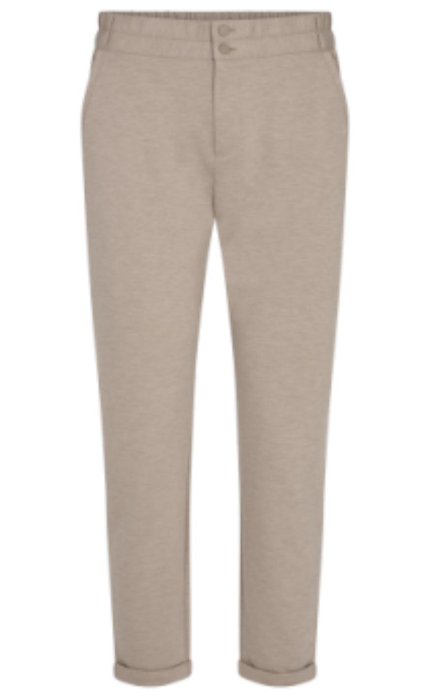 Freequent Bukser - Nanni Ankle - Desert Taupe Melange