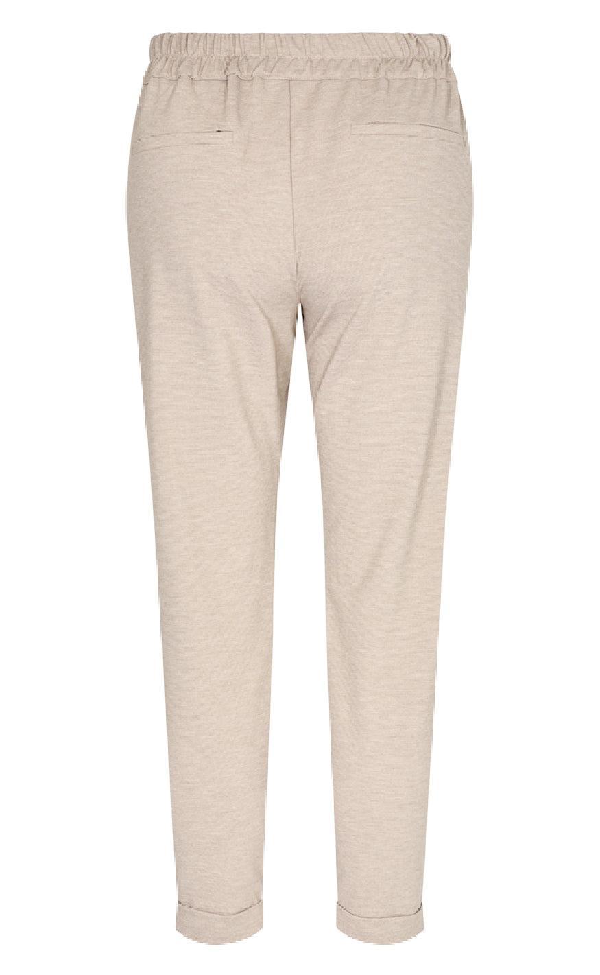 Freequent Bukser - Nanni Ankle - Silver Mink Melange