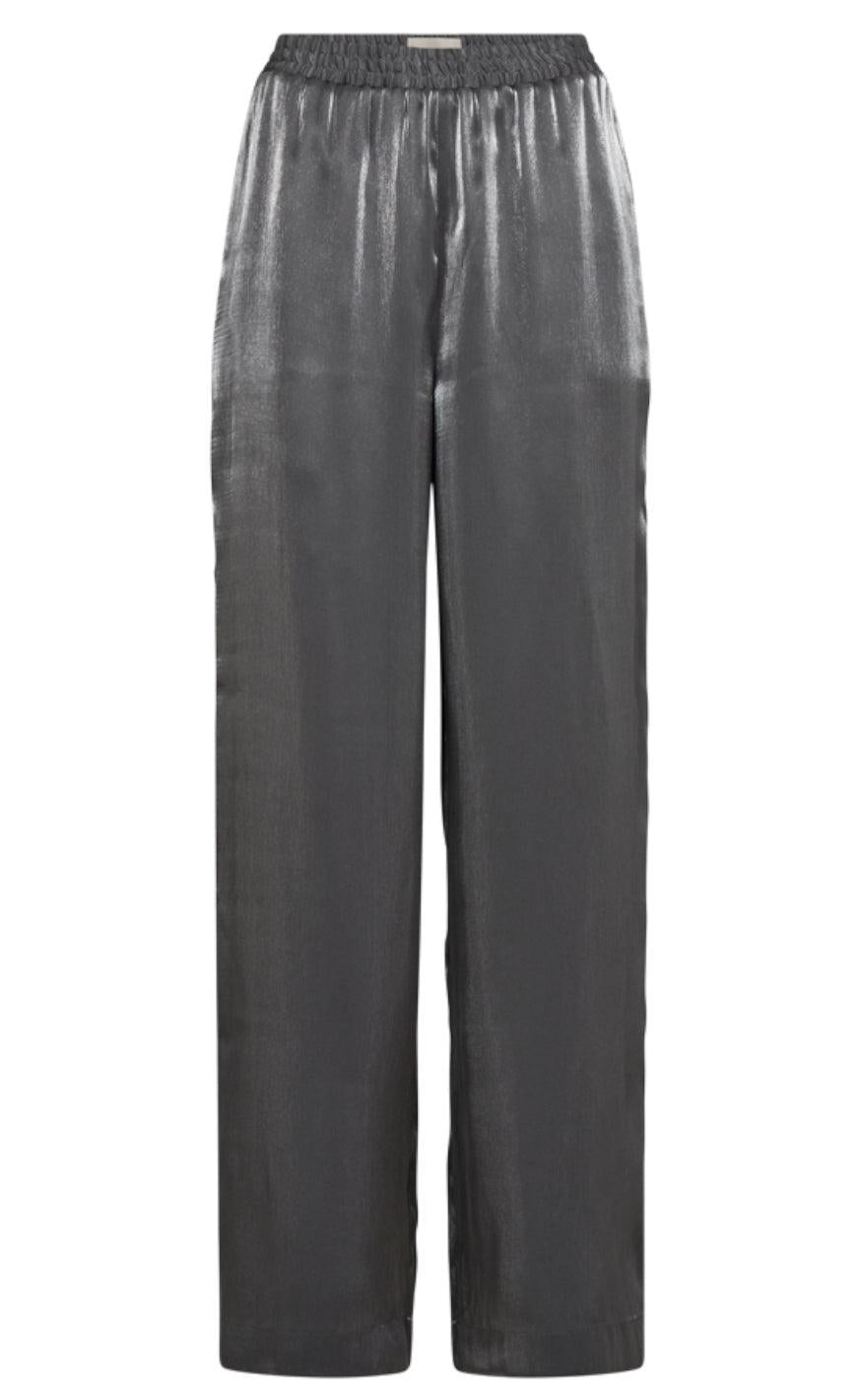 Freequent Bukser - Naron - Gray Pinstripe