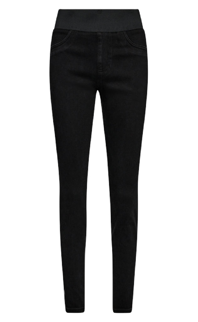 Freequent Bukser - Shantal - Black Denim