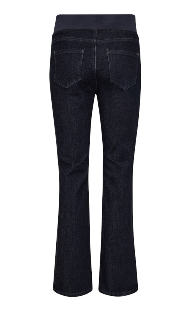 Freequent Bukser - Shantal Bootcut - Dark Blue Denim