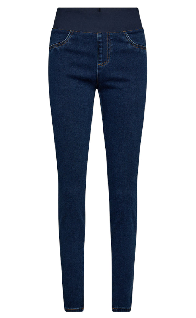 Freequent Bukser - Shantal - Medium Blue Denim