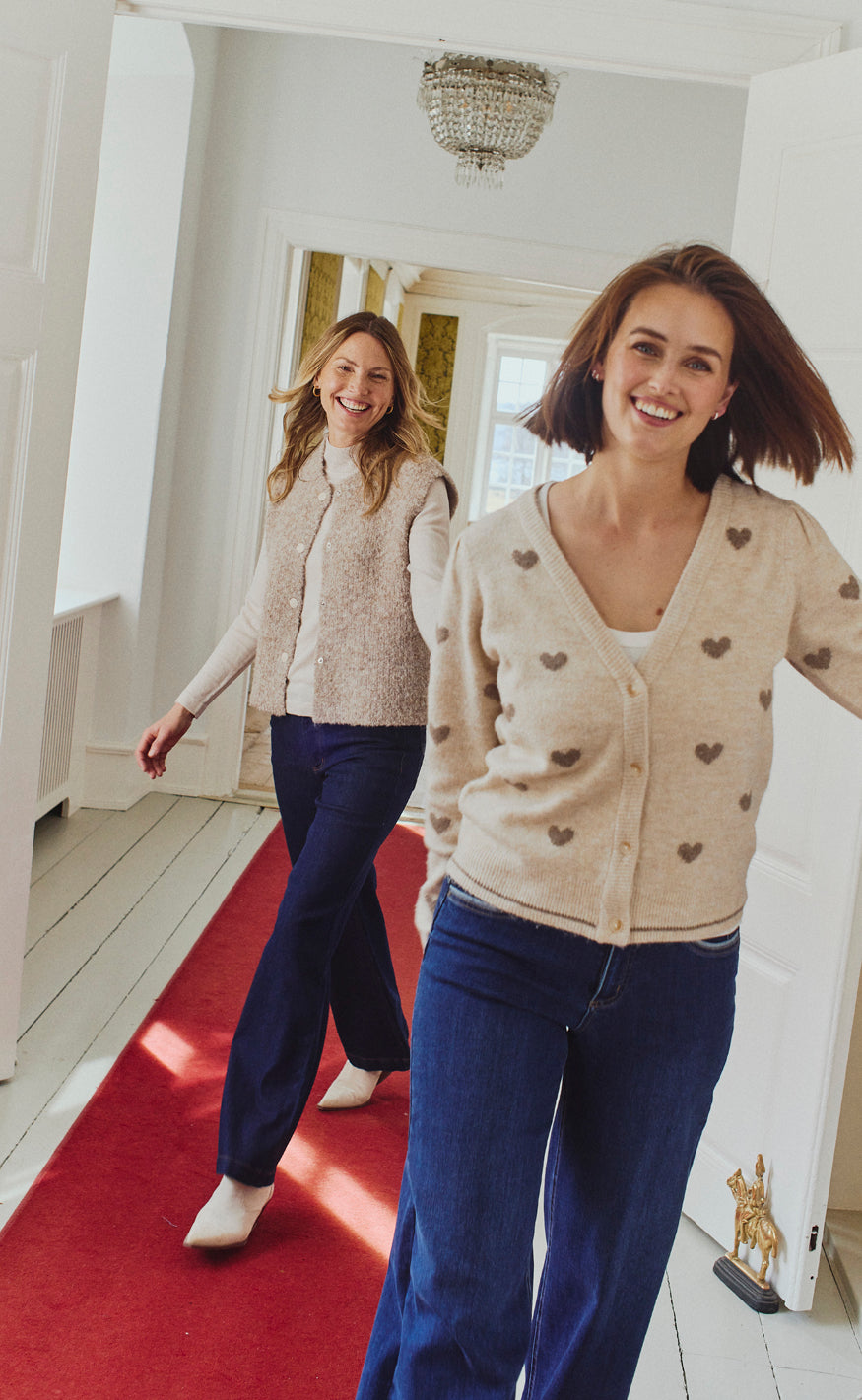Freequent Bukser - Sindy - Dark Blue Denim
