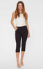 Freequent Bukser - Solvej Capri - Black